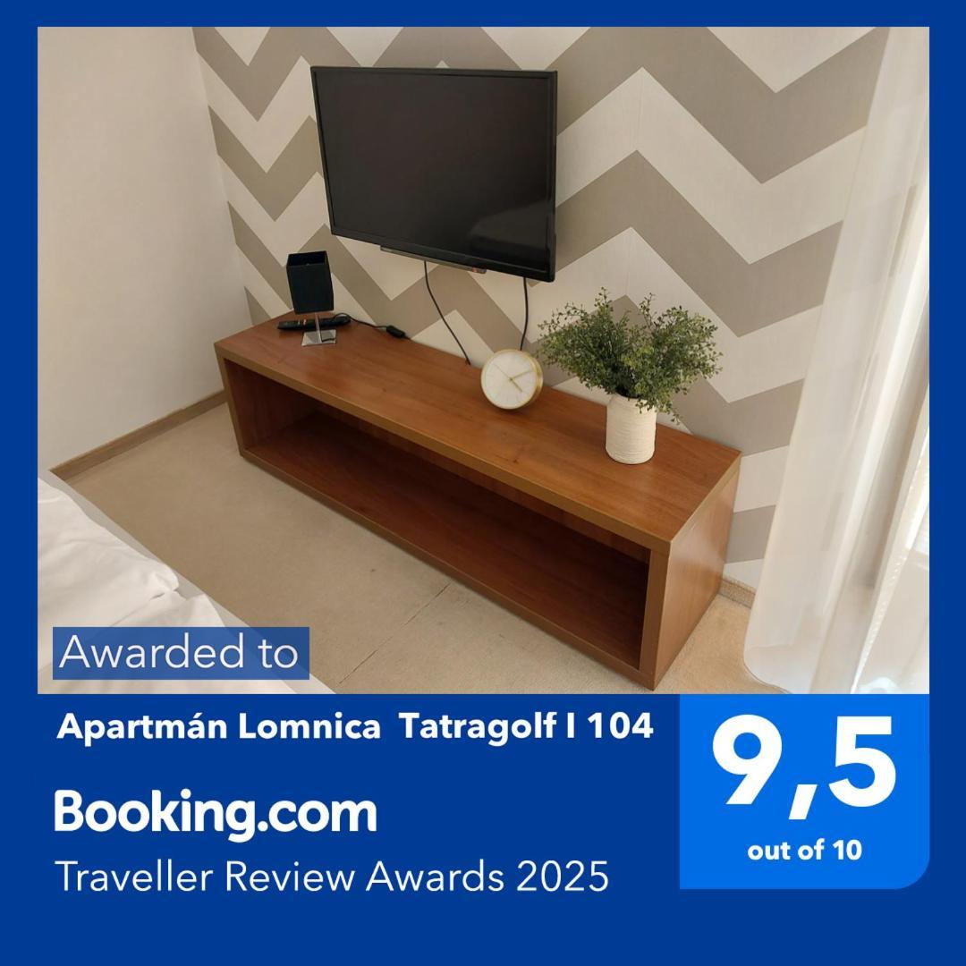 Apartman Lomnica Tatragolf I 104 Vel'ka Lomnica Dış mekan fotoğraf